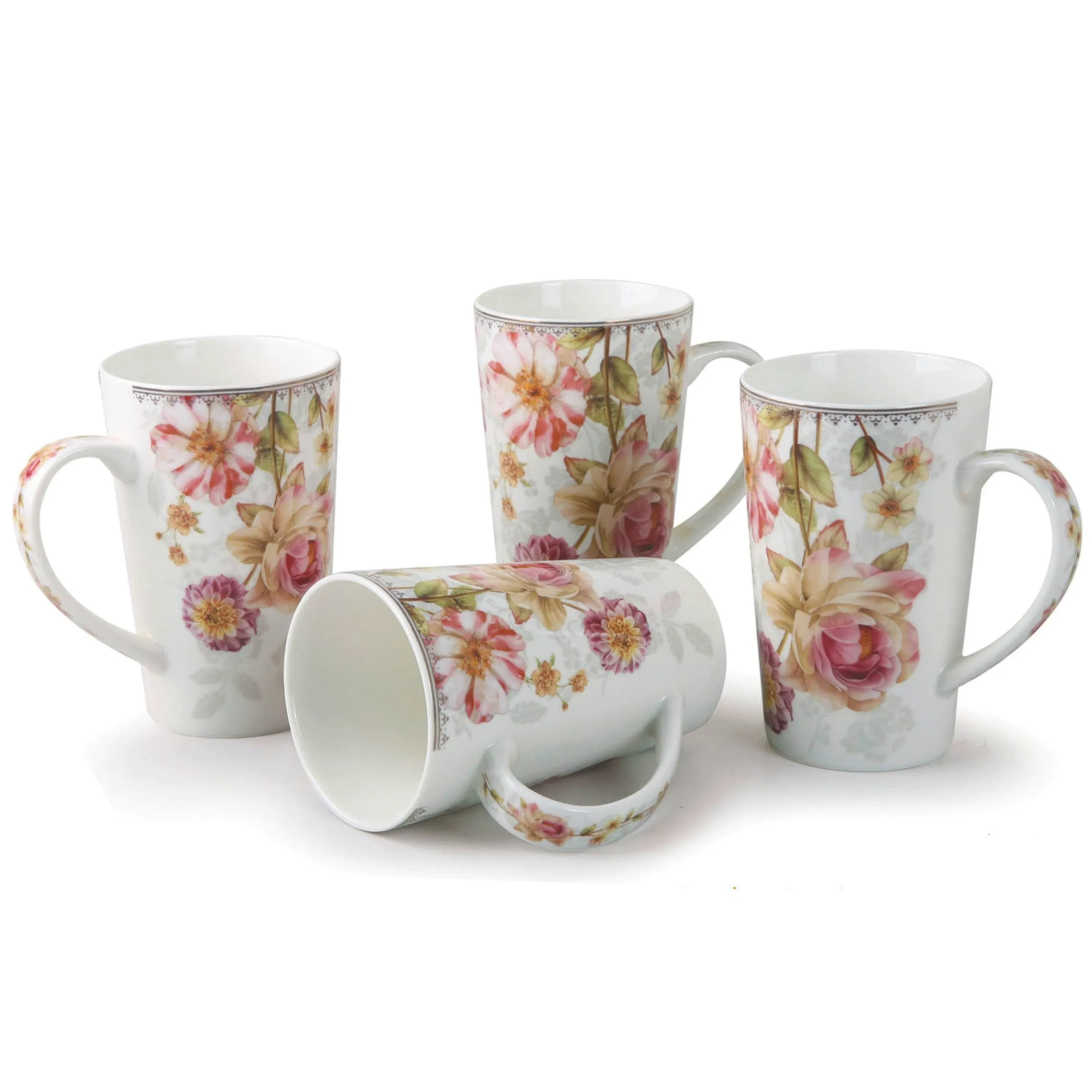 Lorren Home Trends Lorren Mugs, Pink