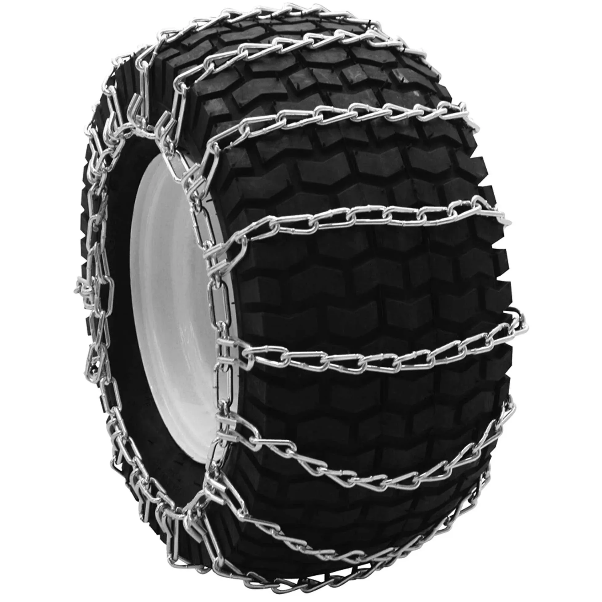 Pair of Snowblower Tire Chain 410/350-6, 12.25 X 350, 4.10X3.50X6, 410x350-6