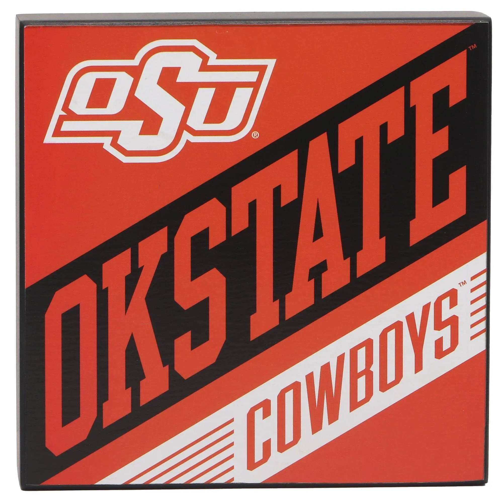 Oklahoma State University Cowboys Wood Wall Decor