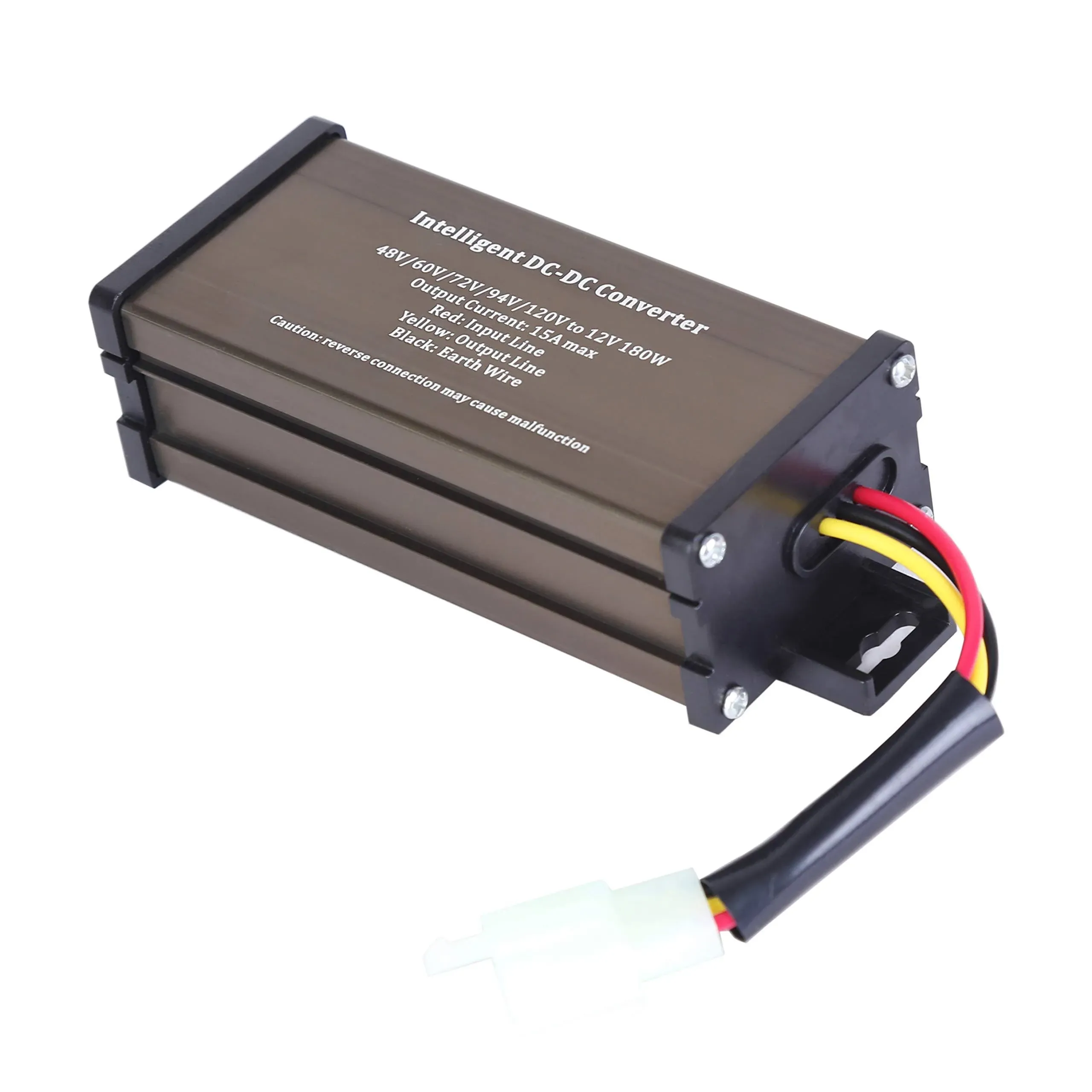 GOLF CART Voltage Converter Regulator Reducer DC 60V To 12V 15A(max) 180W