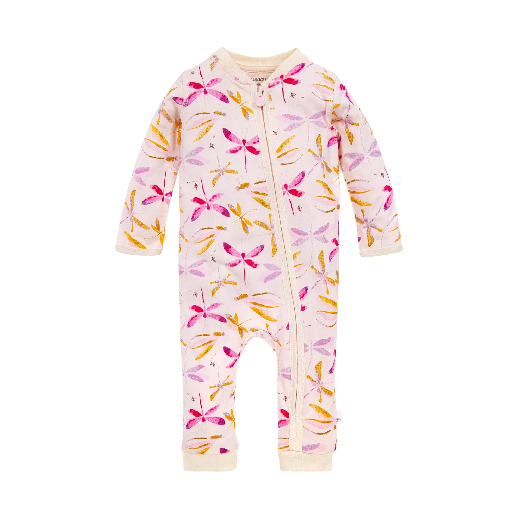 Burt's Bees Baby Romper Jumpsuit, 100% Organic Cotton One-Piece Outfit Coverall