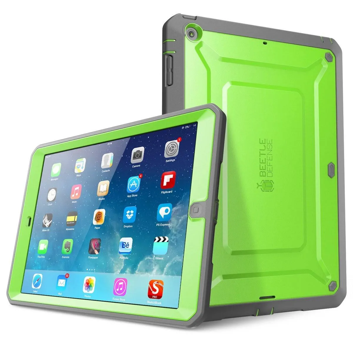 iPad Air Case, SUPCASE, Unicorn Beetle Pro, Heavy Duty Full-Body Case, iPad