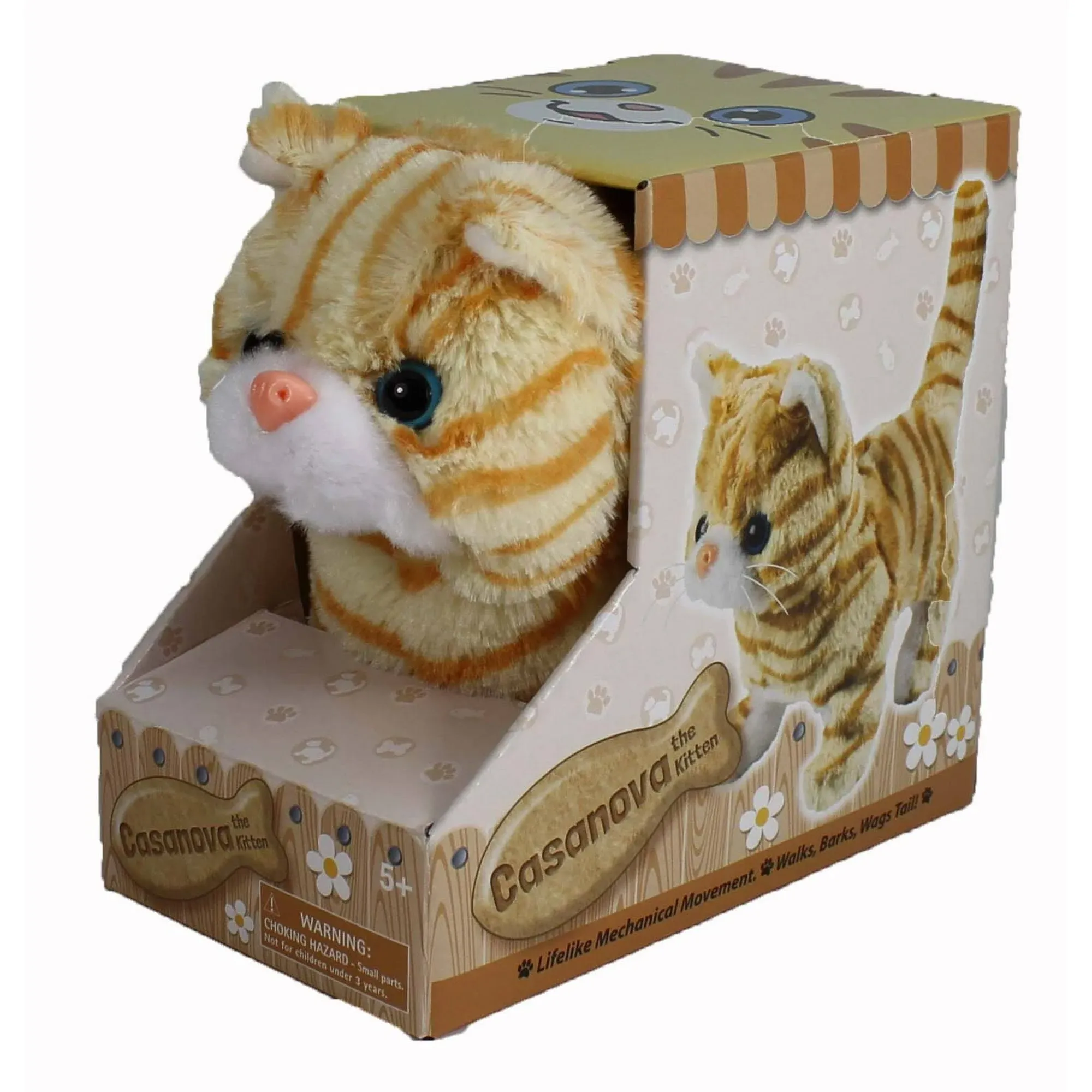 Westminster Casanova The Mechanical Kitten - Orange Striped