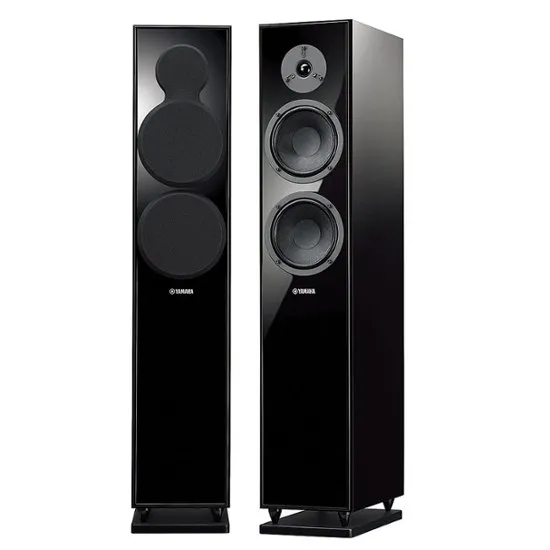 Yamaha NS-F150 2-way Floor Standing Speaker, 50 W RMS, Piano Black