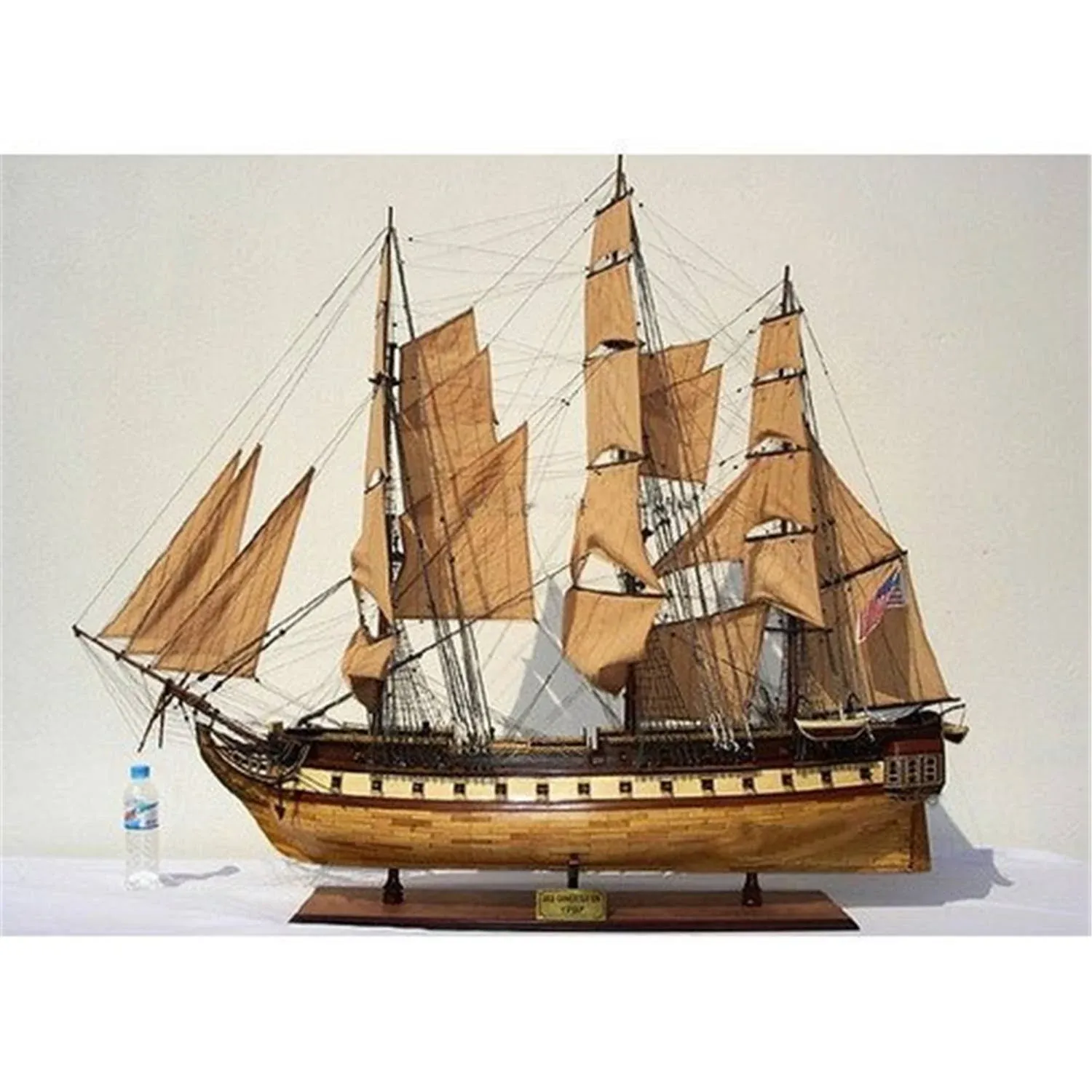 Uss Constitution Xl Museum-quality Fully Assembled Wooden Model Ship