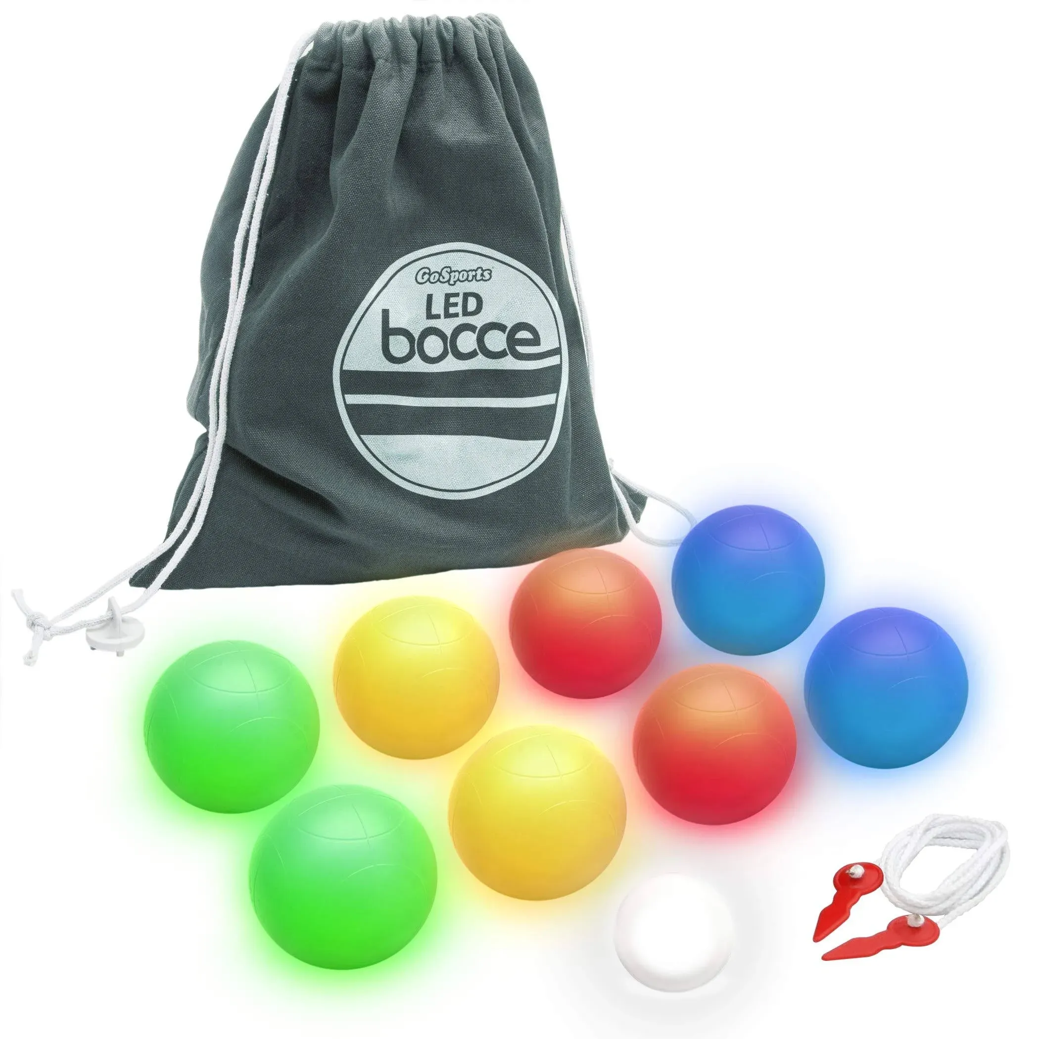 GoSports LED Bocce Ball Game Set