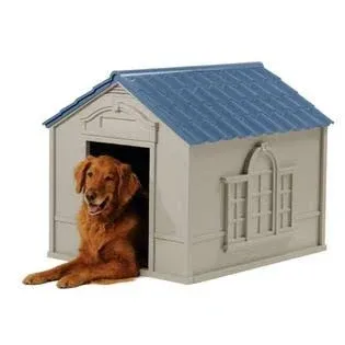 XXL Dog Kennel For X-Large 100 Lbs Outdoor Pet Cabin House Big Shelter WA