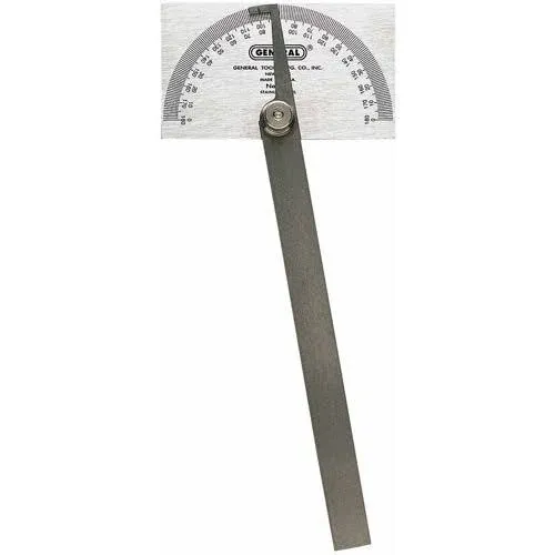 General Tools Steel Square Head Protractor