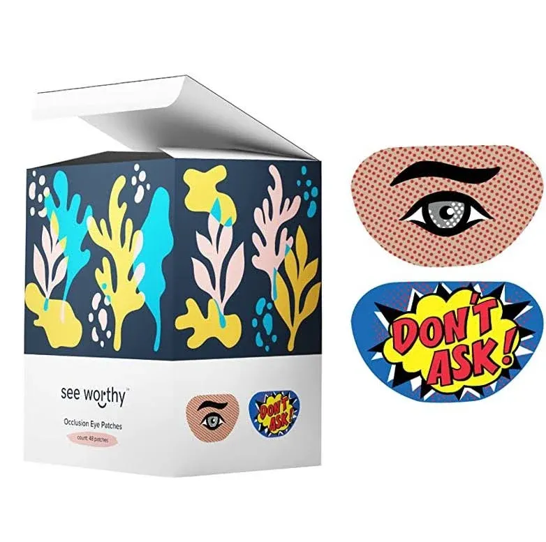 See Worthy Pop Art Eye Patches - Innovative Design, Smart Adhesive Technology ...