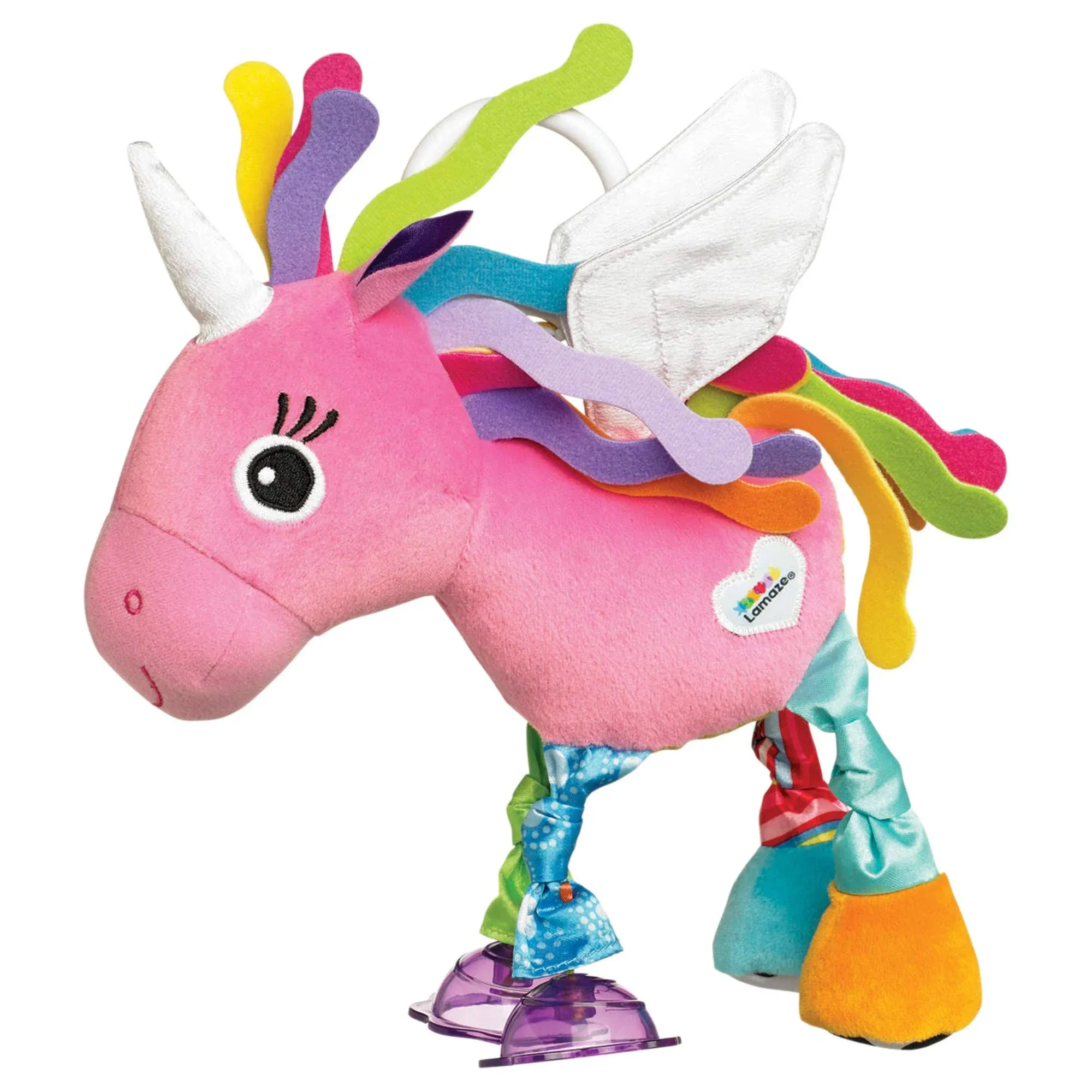 Lamaze Play & Grow 23cm Tilly Twinklewings Unicorn Baby Soft Toy w/ Clip 0m+