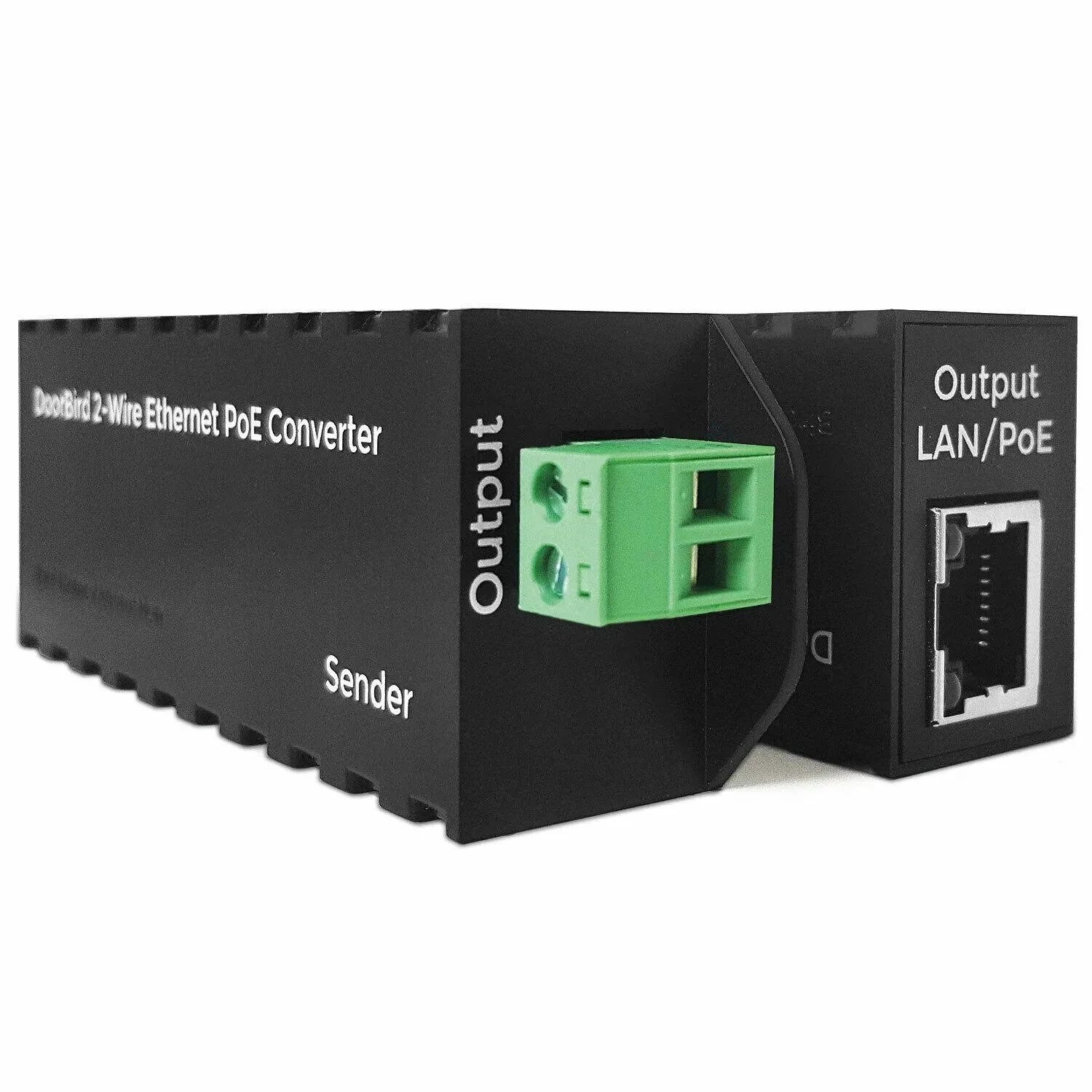 Doorbird Ethernet Converter - Ethernet and PoE over 2 Wires