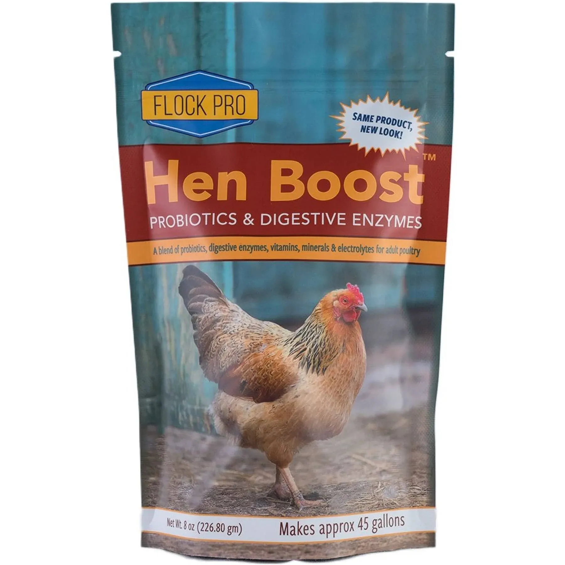 Animal Health Solutions - Hen Boost Probiotics, Help Boost Immunity & Hydration in Full Grown Chickens (8 oz)