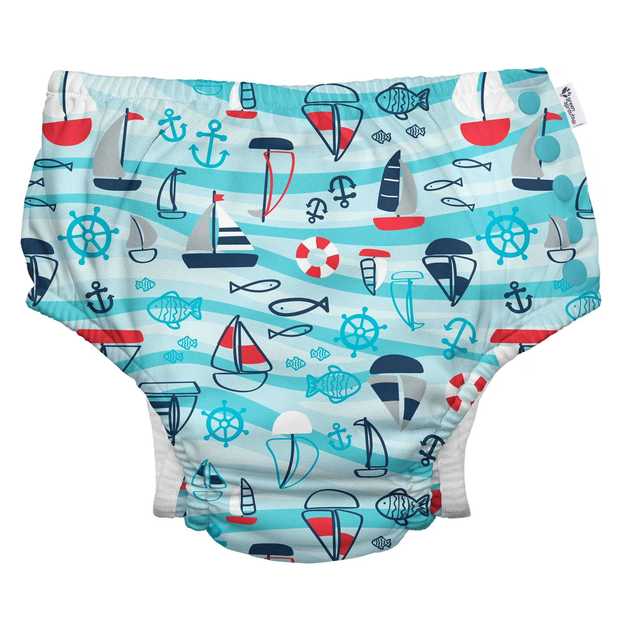 Eco Snap Swim Diaper with Gusset