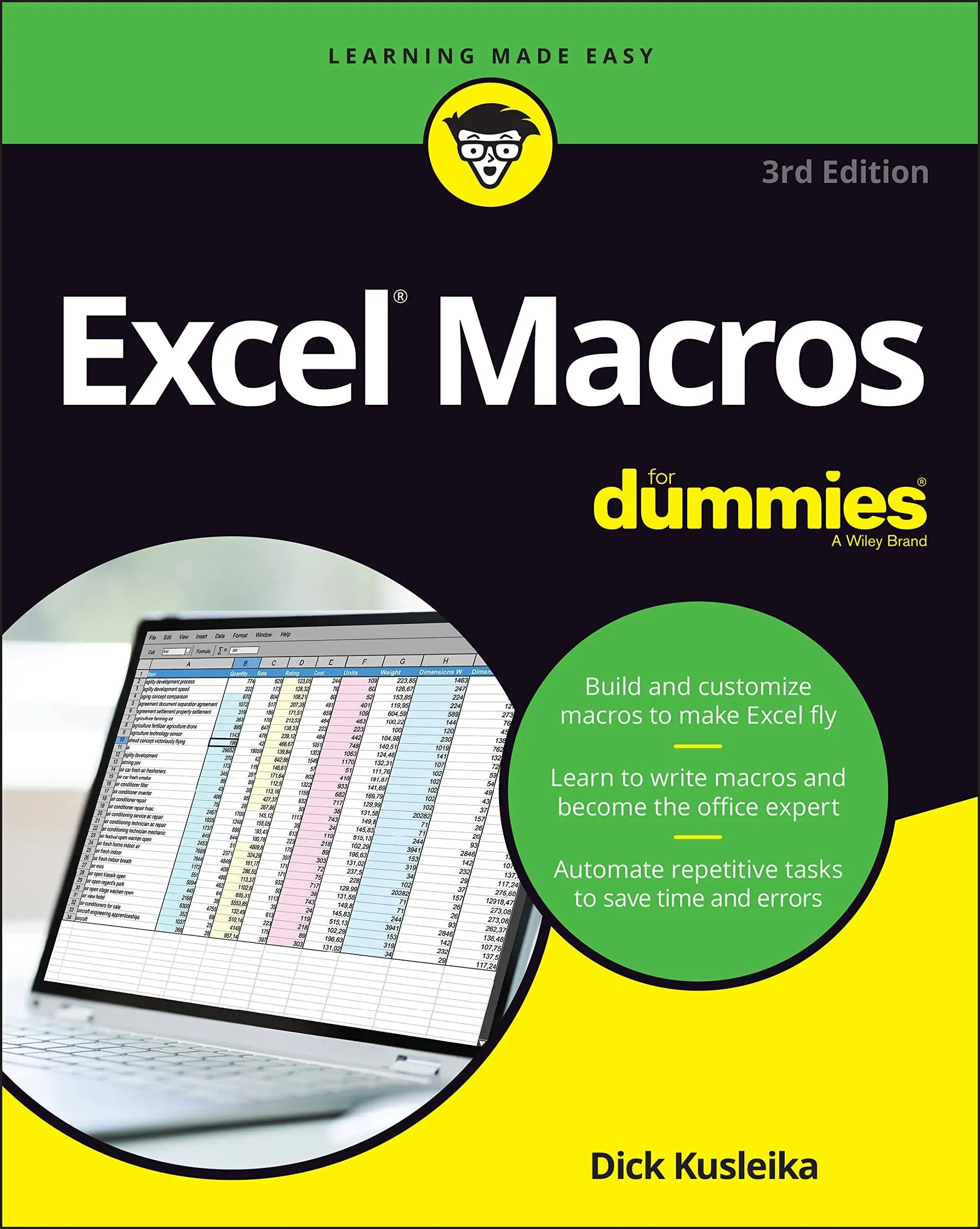 Excel Macros For Dummies [Book]