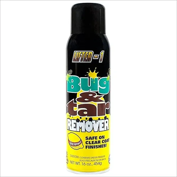 Bug and Tar Remover for Cars, Trucks, RVs, and SUVs, Fresh Citrus Spray for Stuck On Grime, Clean Auto Detailing Accessory, Streak Free Shine, Safe on Exterior Paint – Pack of 1