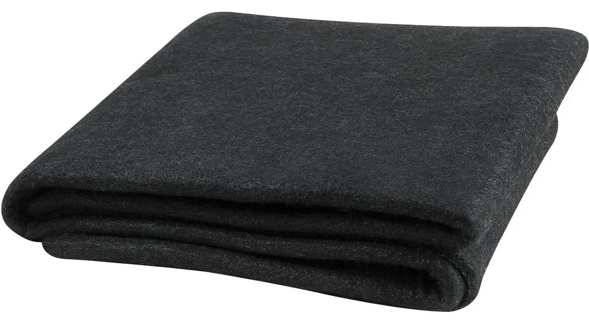 Steiner 316-6X8 Velvet Shield 16-Ounce Black Carbonized Fiber Welding Blanket, 6' x 8'