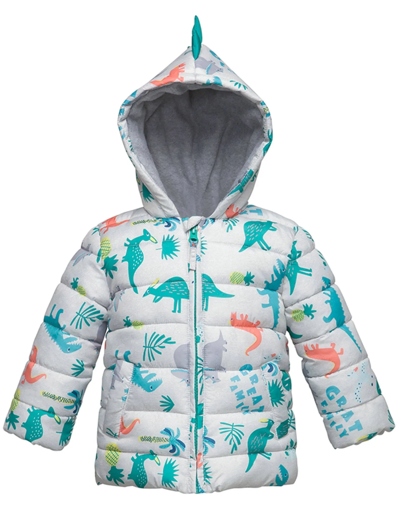 Rokka&Rolla Baby Boys' Warm Winter Coat-Baby Fleece Puffer Jacket