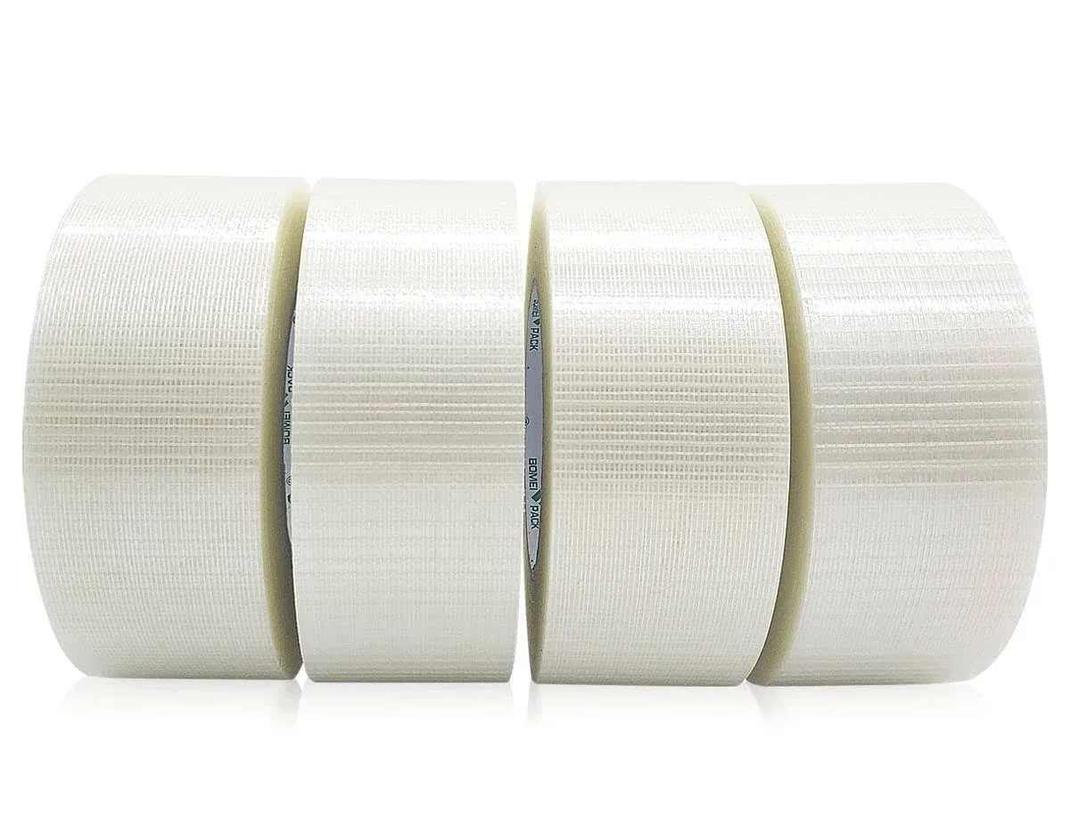 4Rolls Bi Directional Filament Tape