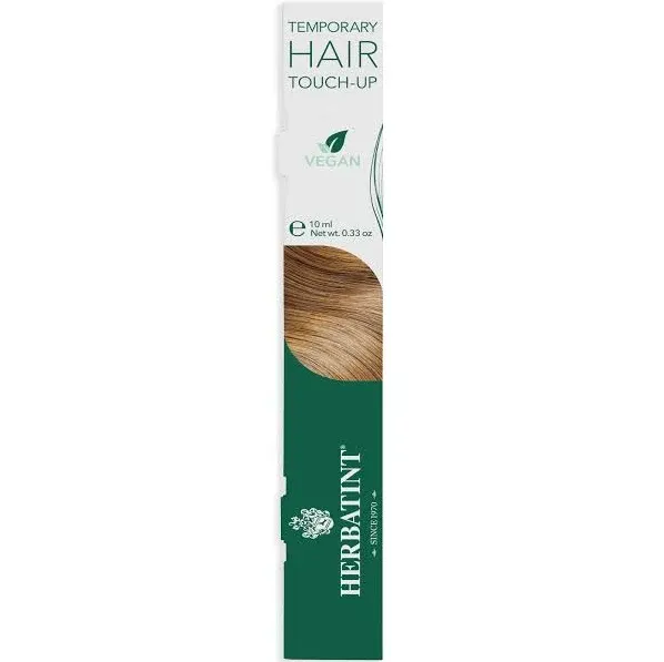 Herbatint Temporary Hair Touch-Up - Instantly Mask Grey Roots Between Coloring with Easy To Apply Precision Brush Kit - Natural-Looking Concealer For Blonde Hair - Vegan - .33 oz