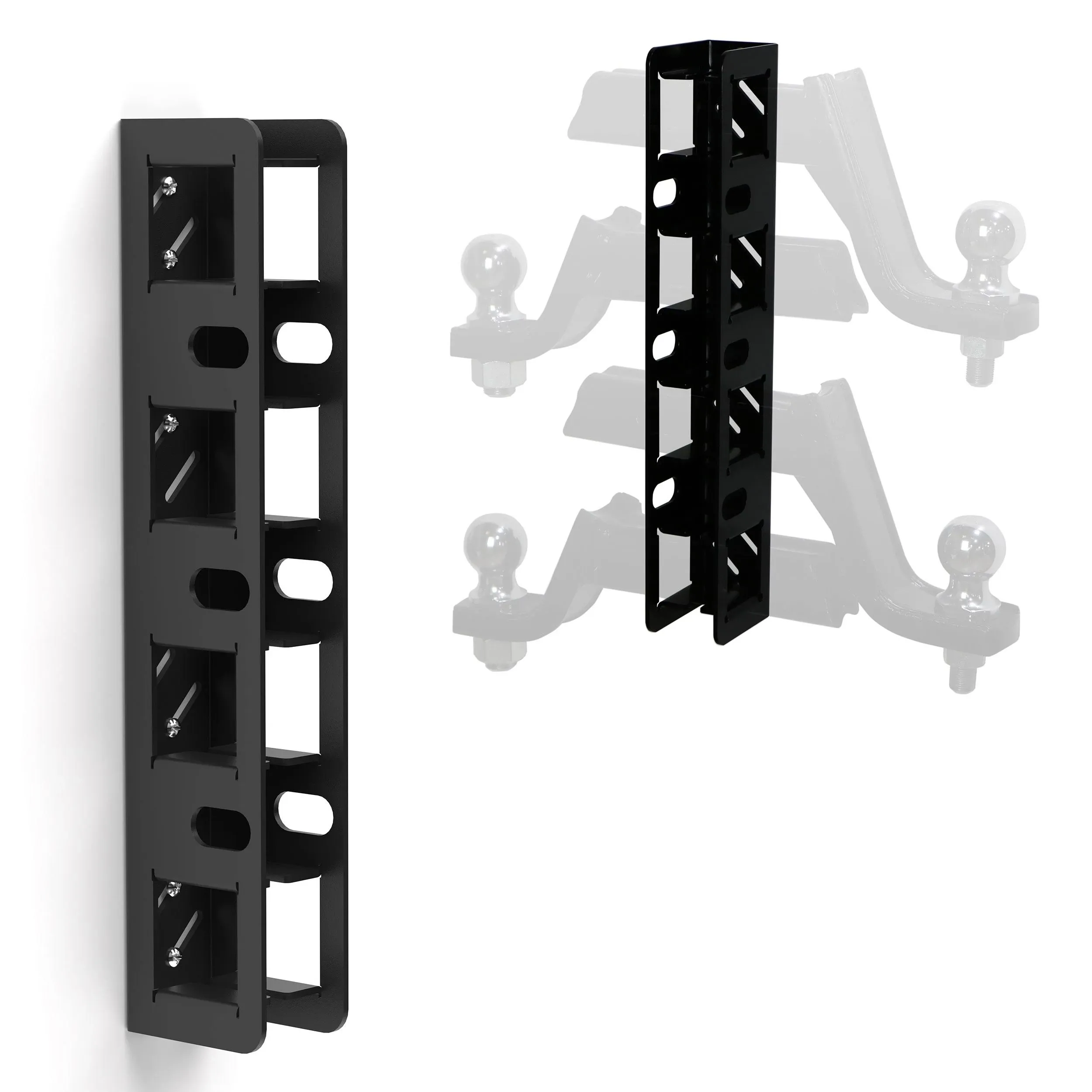 c2M Hitch Stor - 7 Hitch Mounts - Black | Woodcraft