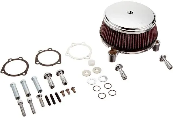 Arlen Ness Smooth Stage 1 Big Sucker Air Cleaner Kit for Harley Sports