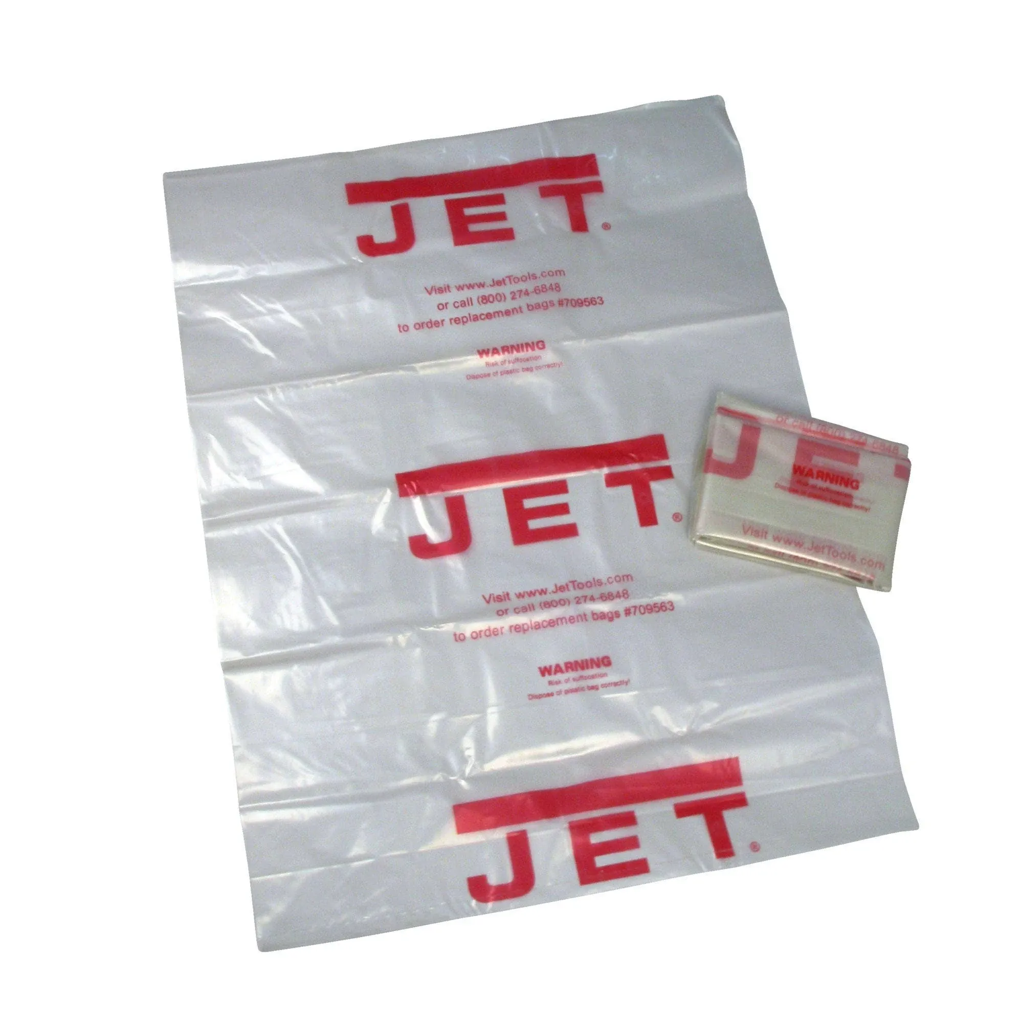 Jet 709563 CB-5, Clear Plastic 20 In. Diameter Collection Bag