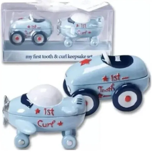 First Tooth and Curl Keepsake Set Boys &amp; Girls