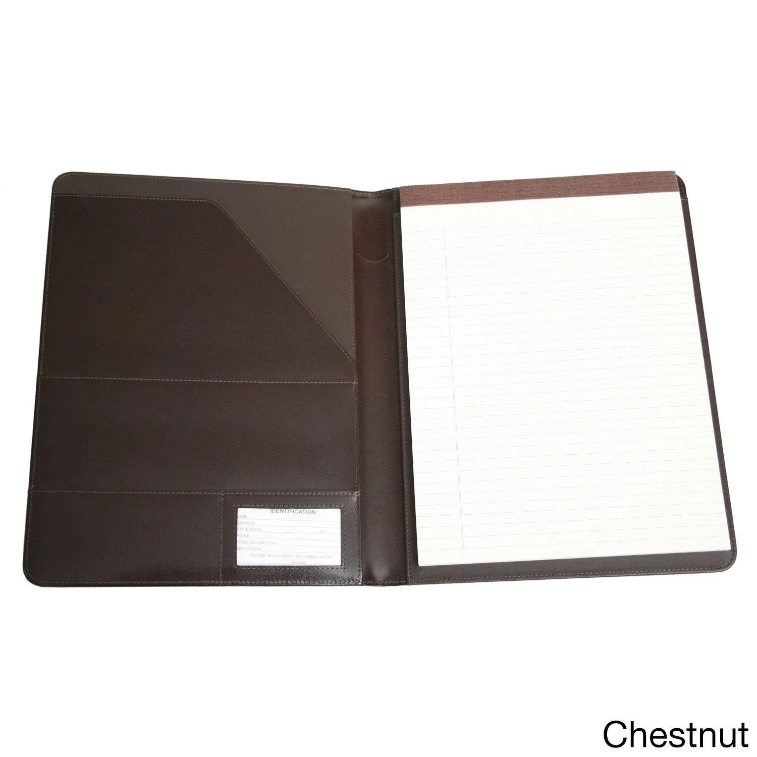 Royce Leather Aristo Padfolio, British Tan