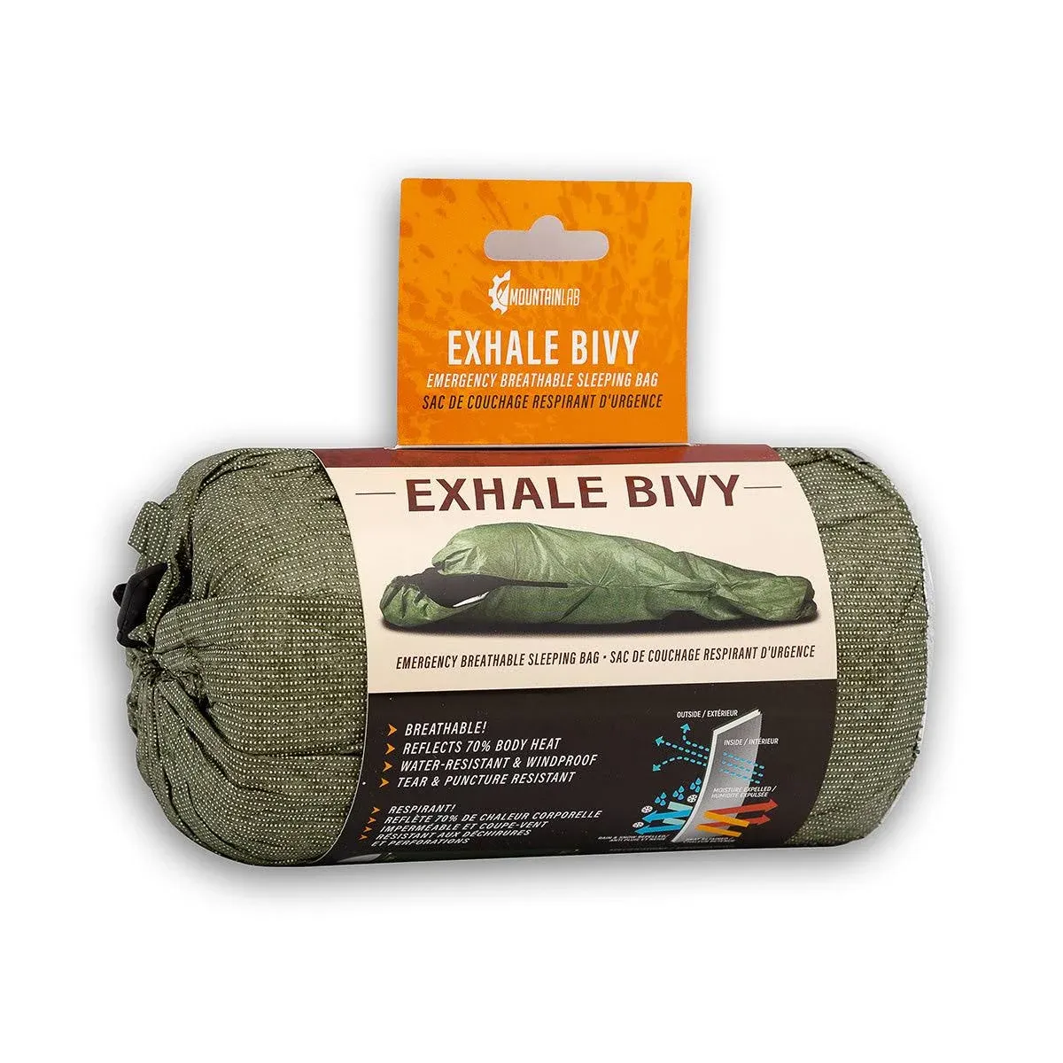 Mountain Lab Exhale Breathable Bivy Emergency Sleeping Bag