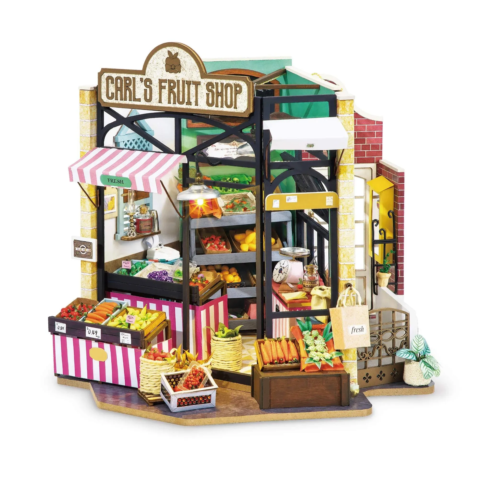 DIY Miniature: Carl's Fruit Shop