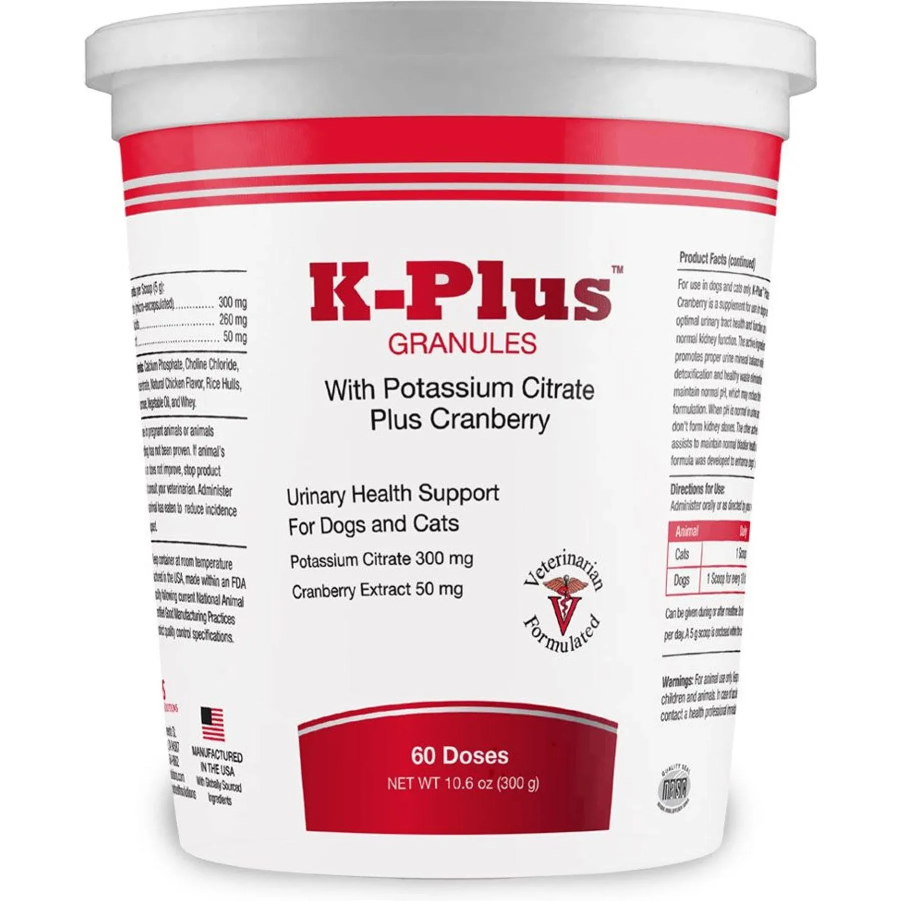 K-Plus Potassium Citrate Plus Cranberry Granules