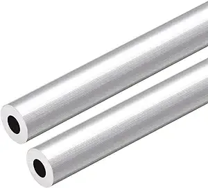 Uxcell 6063 Aluminum Round Tube 300mm Length 12.7mm OD 6mm Inner Dia Seamless ...