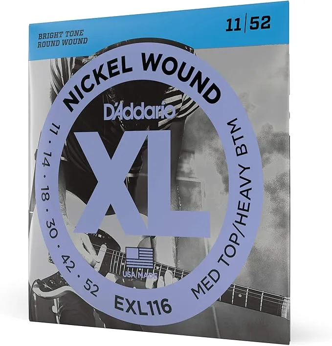 D'Addario Nickel Wound Electric Guitar Strings