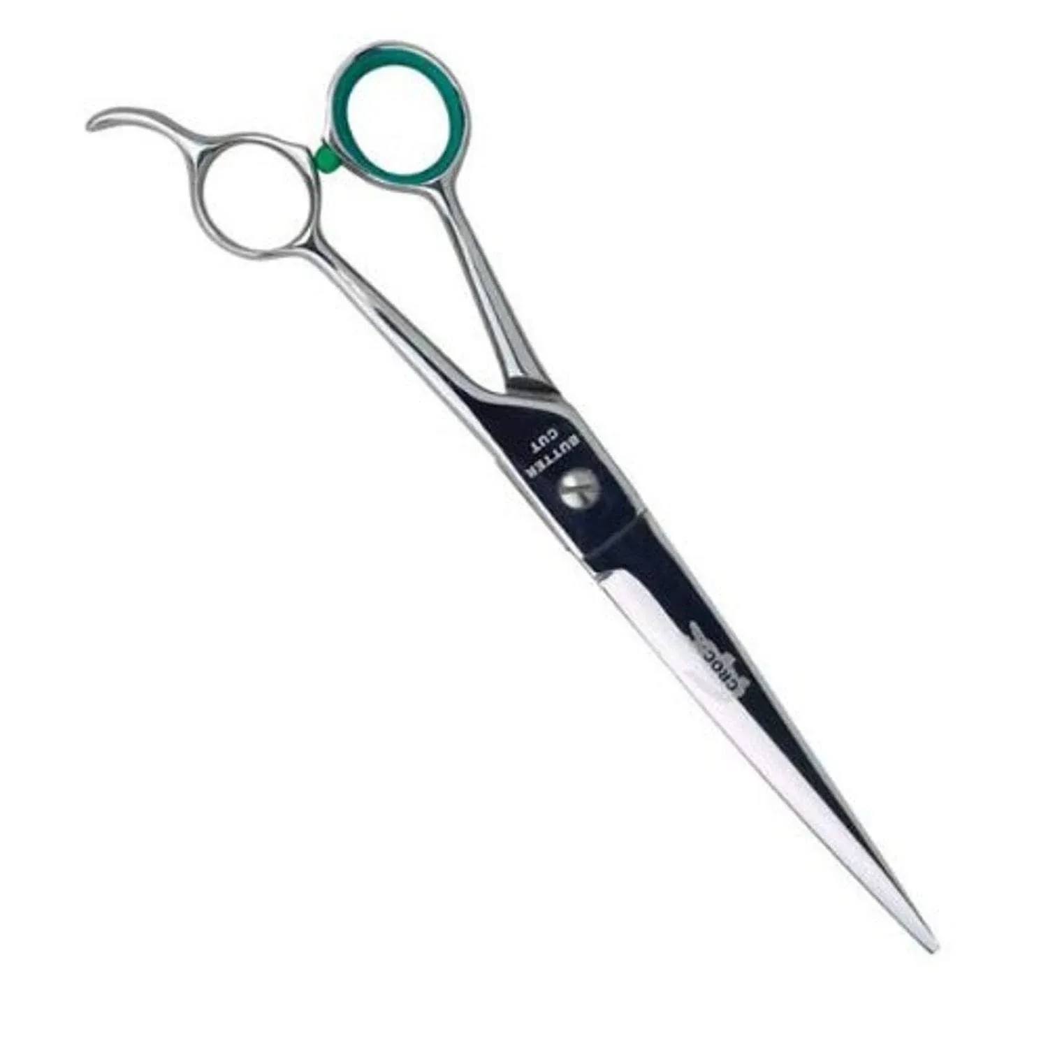 Geib Stainless Steel Crocodile Curved Pet Grooming Shears, 8-1/2-Inch