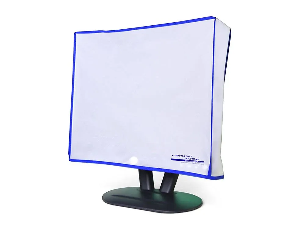 Computer Monitor dust Cover for Flat Panel LCD-Silky Smooth Anti-Static Vinyl...