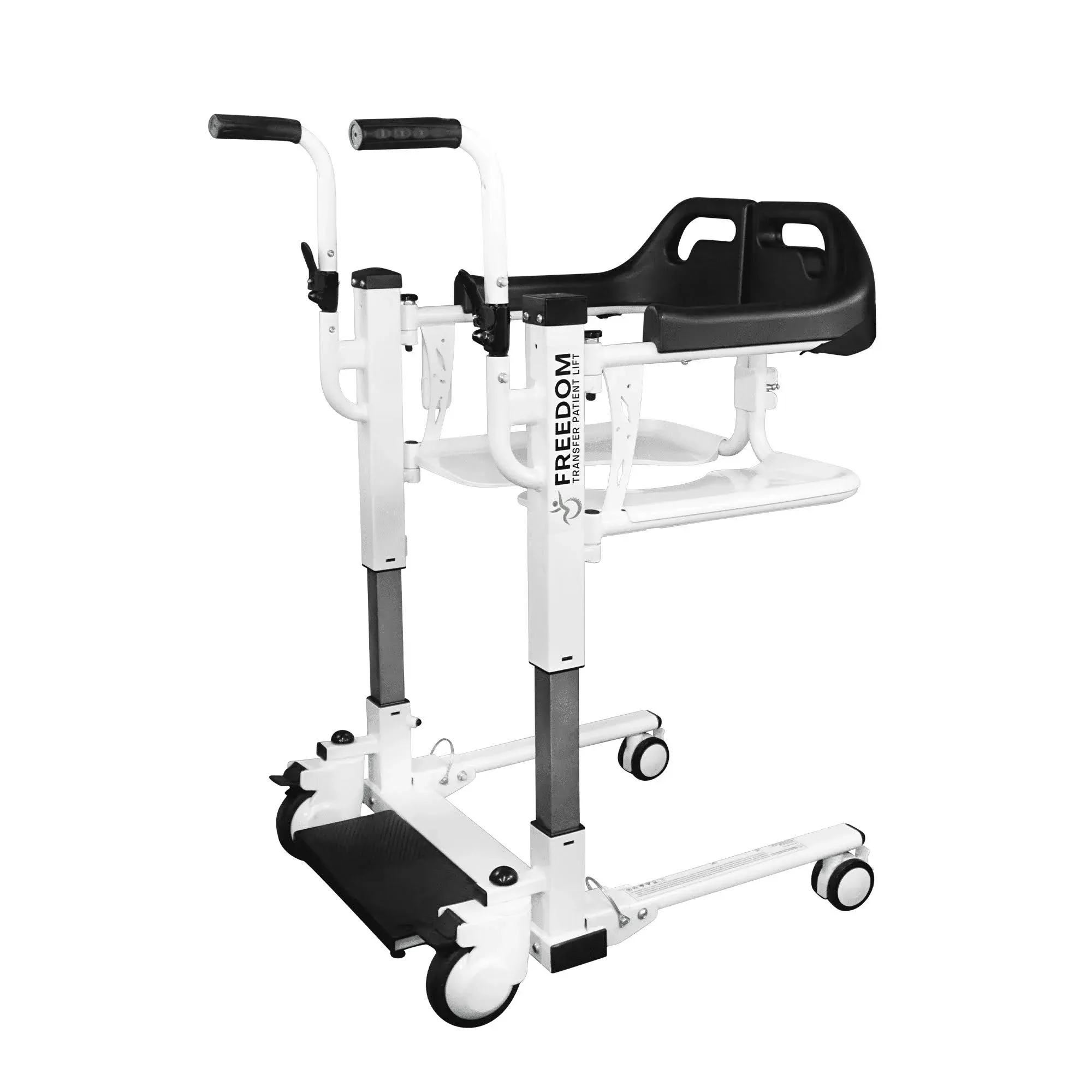 Freedom Patient Lift and Transfer Chair With Adjustable Height and Built-in Controls