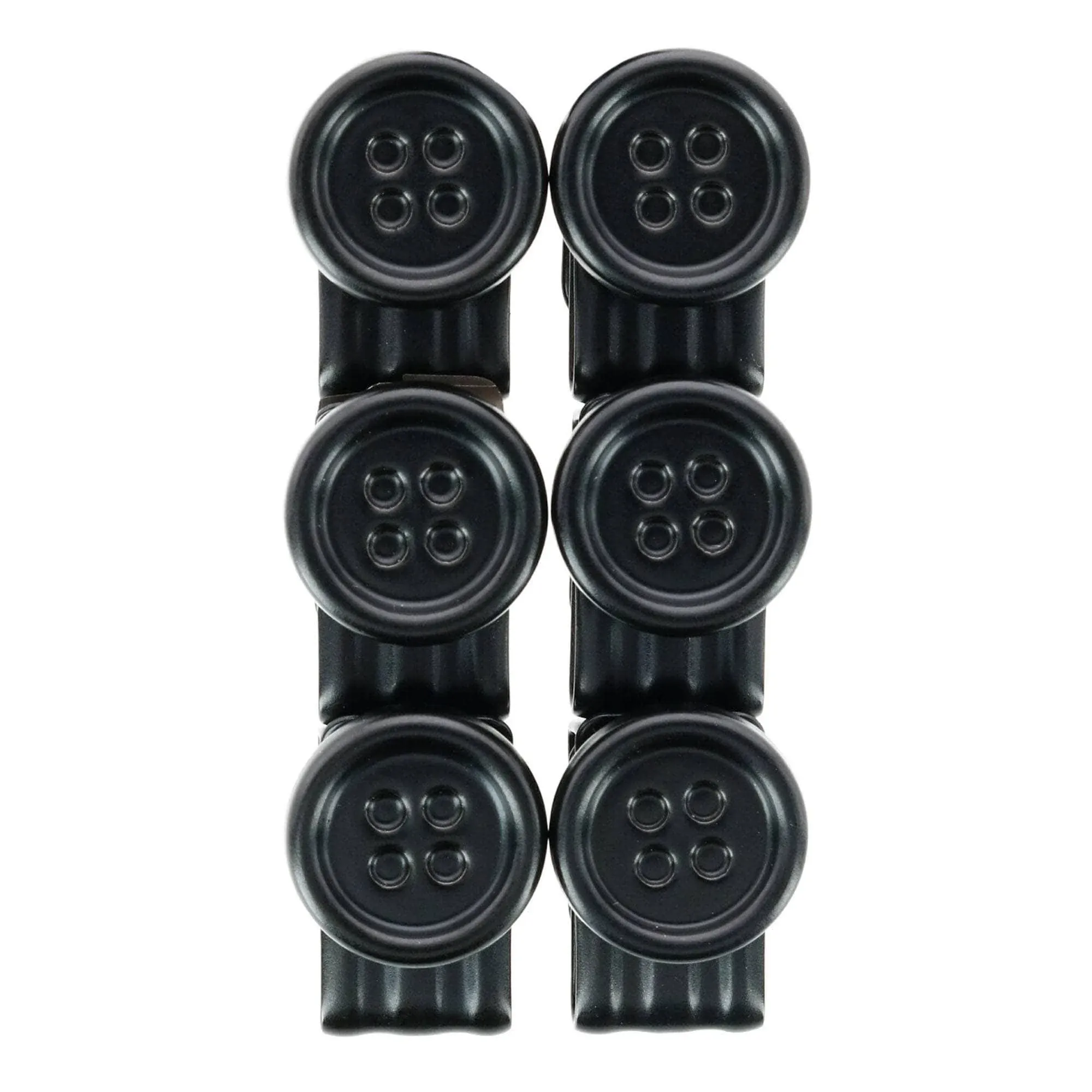 Trafalgar Men's 6-Piece No-Sew Moveable Button End Brace Clips