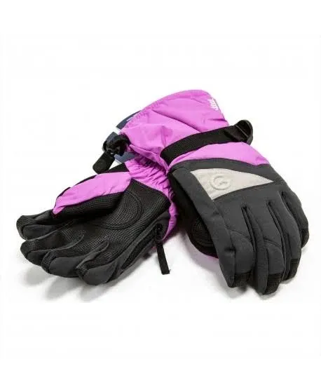 Gordini Stomp III Glove - Kids' Gunmetal/Super Pink, XL