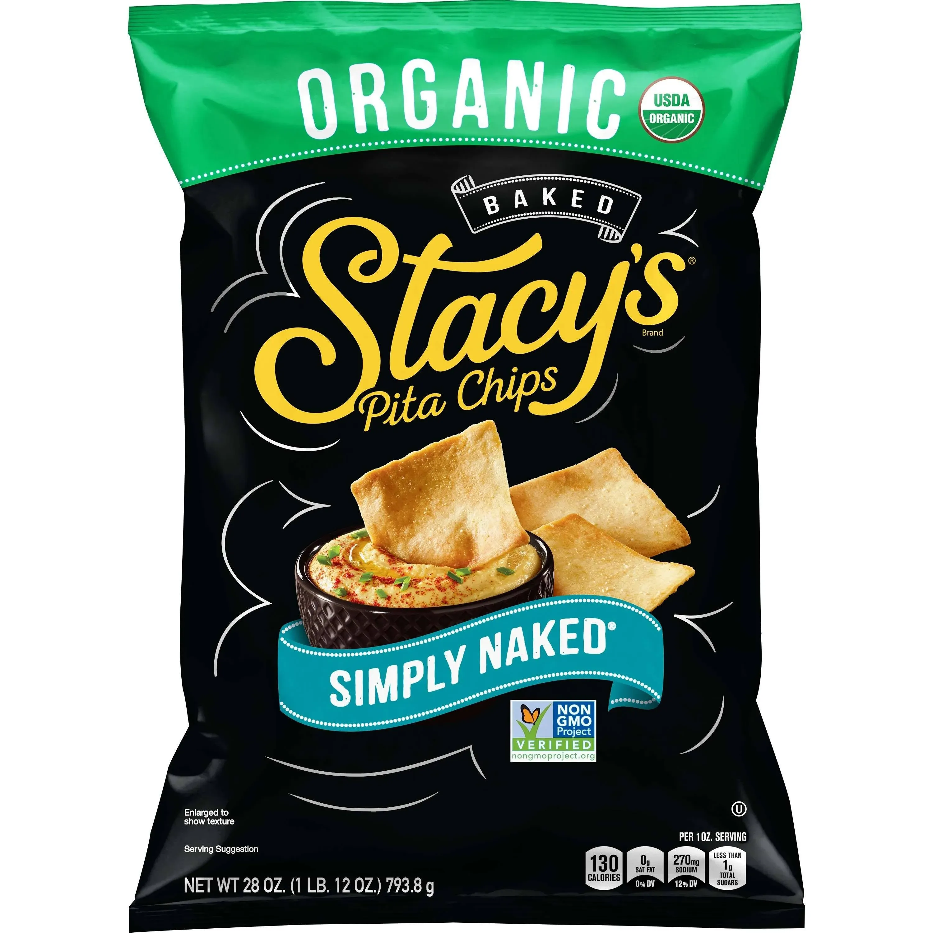 Stacy's Pita Chips Simply Naked (28 oz.)