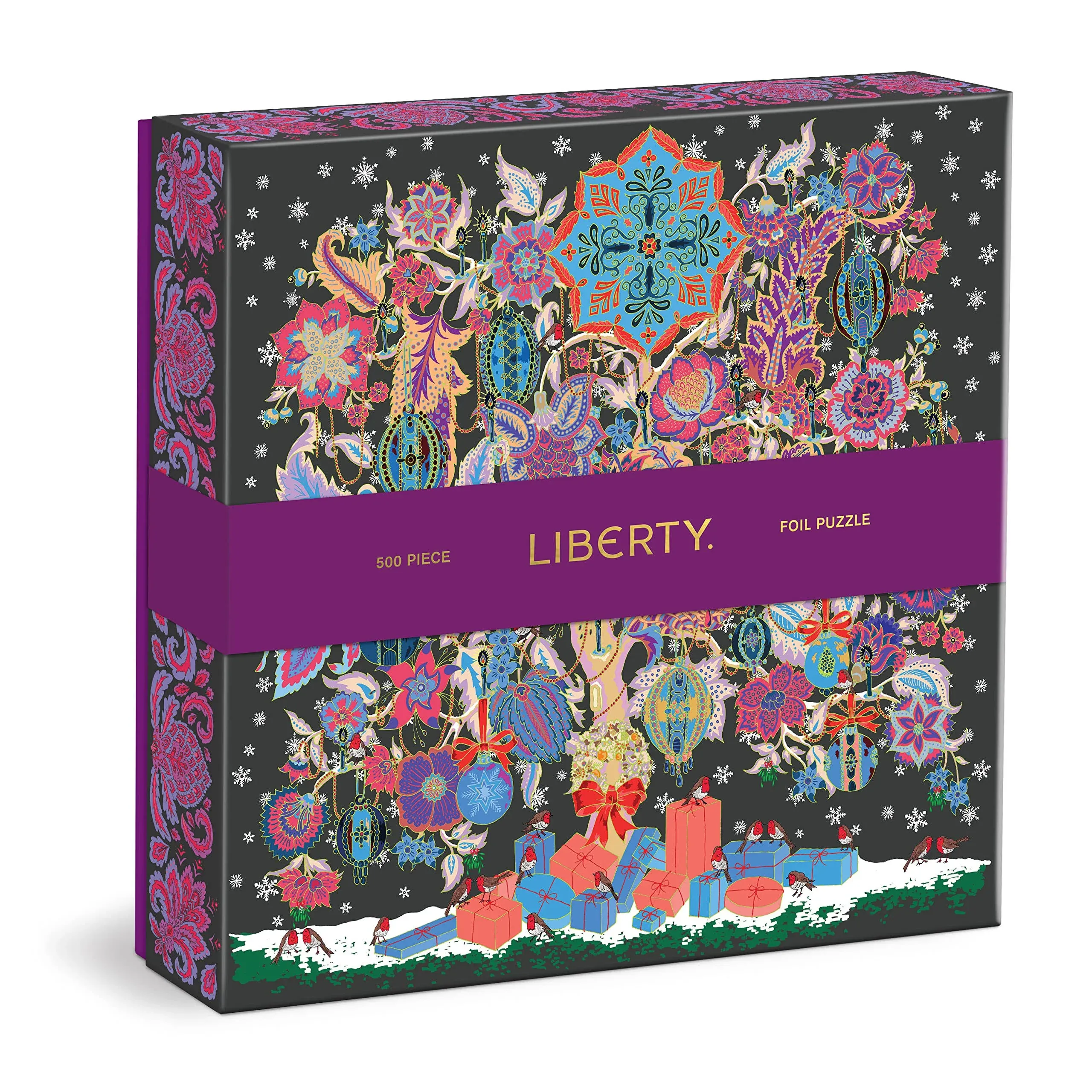 Liberty Christmas Tree of Life 500 Piece Foil Puzzle