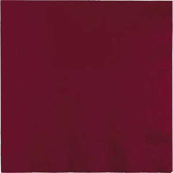 Burgundy Napkins 3 Ply