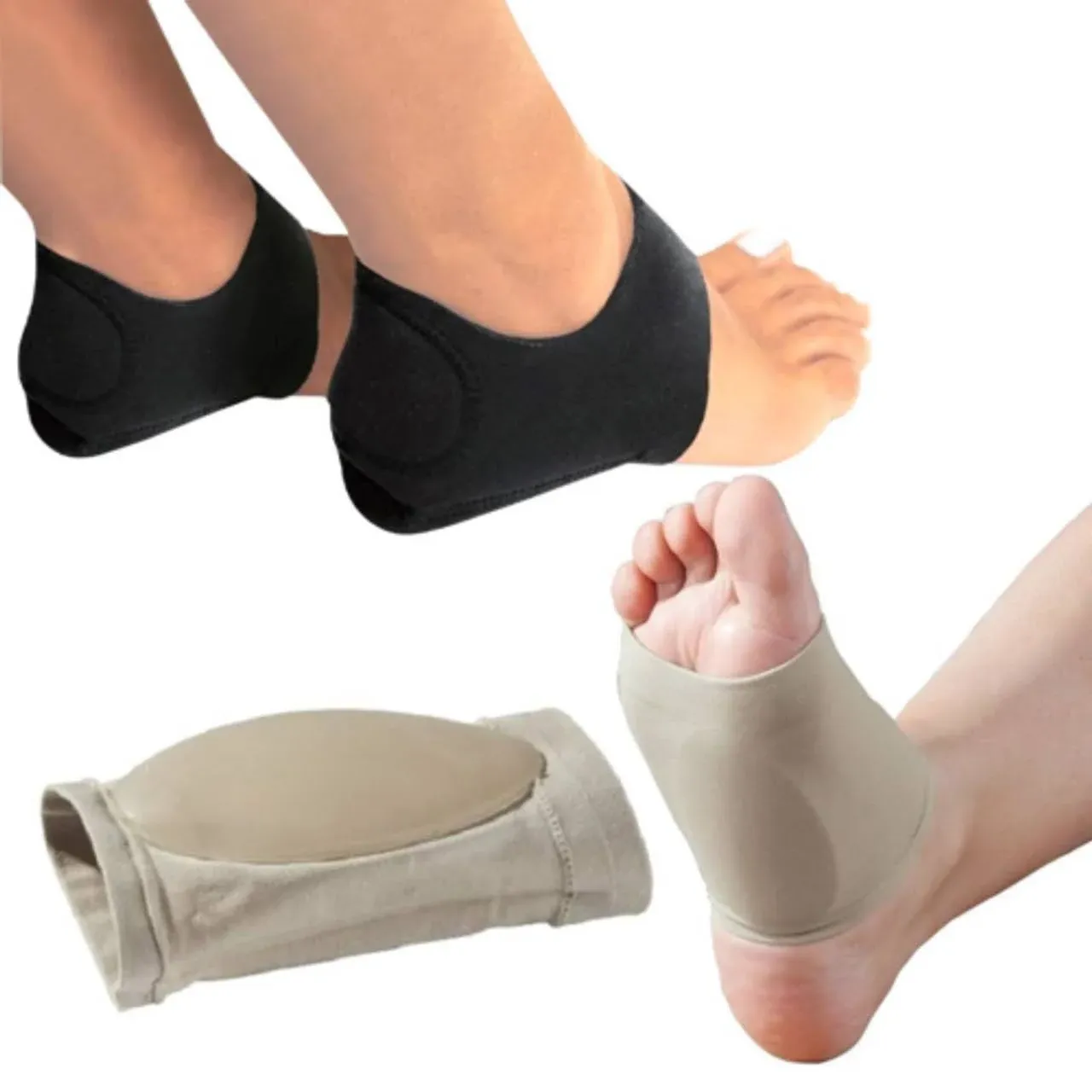 MEDIZED® Plantar Fasciitis Therapy Wrap Heel Foot Pain Arch Support Ankle Brace