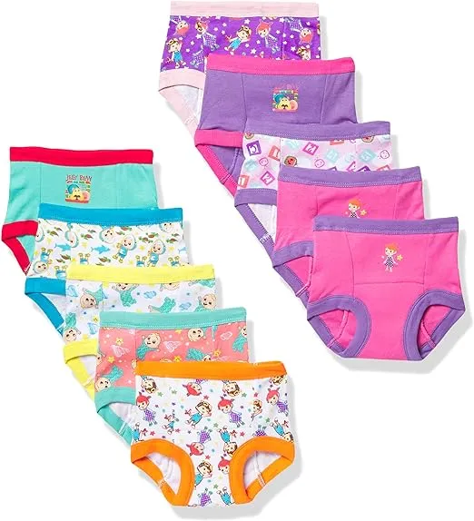 Coco Melon Baby Potty Training Pants Multipack, CoComelonG10pk, 3T, Infant Unisex ...