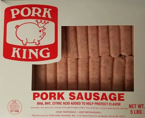 Pork King Breakfast Sausage 5 Lb