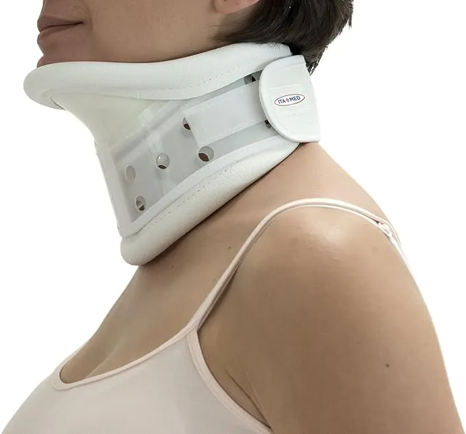 Ita Med CC 265 Rigid Plastic Cervical Collar with Chin Support, Large