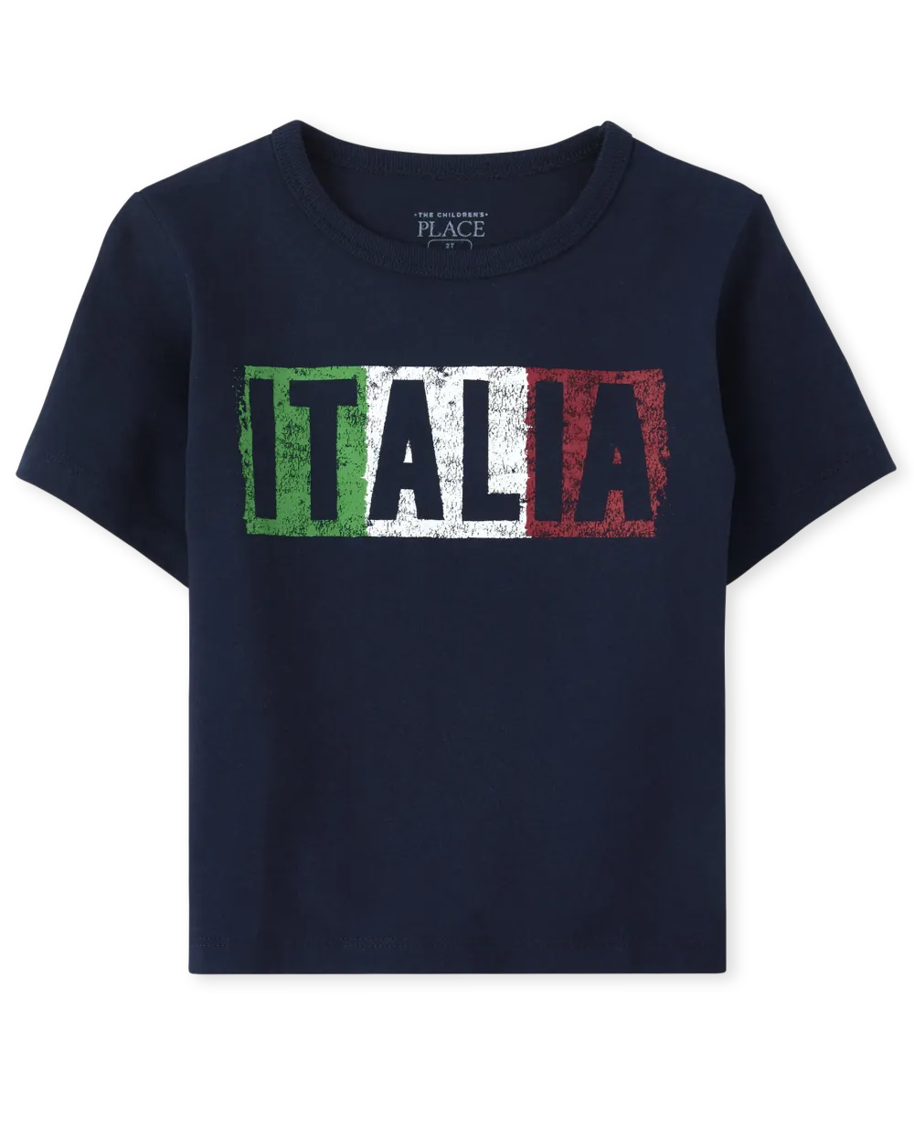 Baby And Toddler Boys Italia Graphic Tee - Tidal