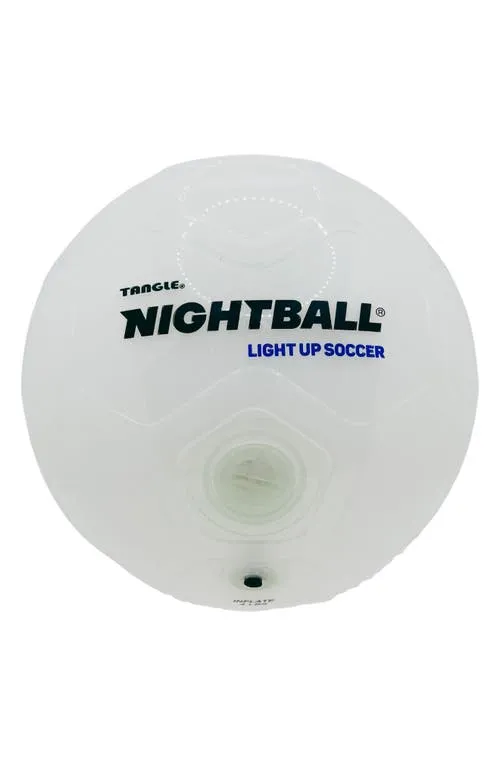 Nightball Tangle Creations Light Up Soccer Ball (Size 5, Green)