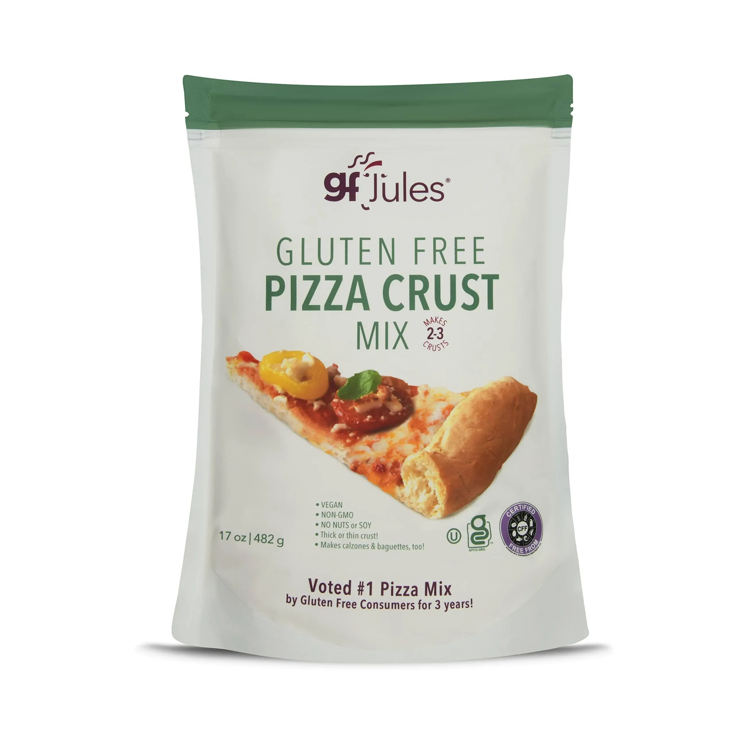 gf Jules Certified Gluten Free Pizza Crust Mix