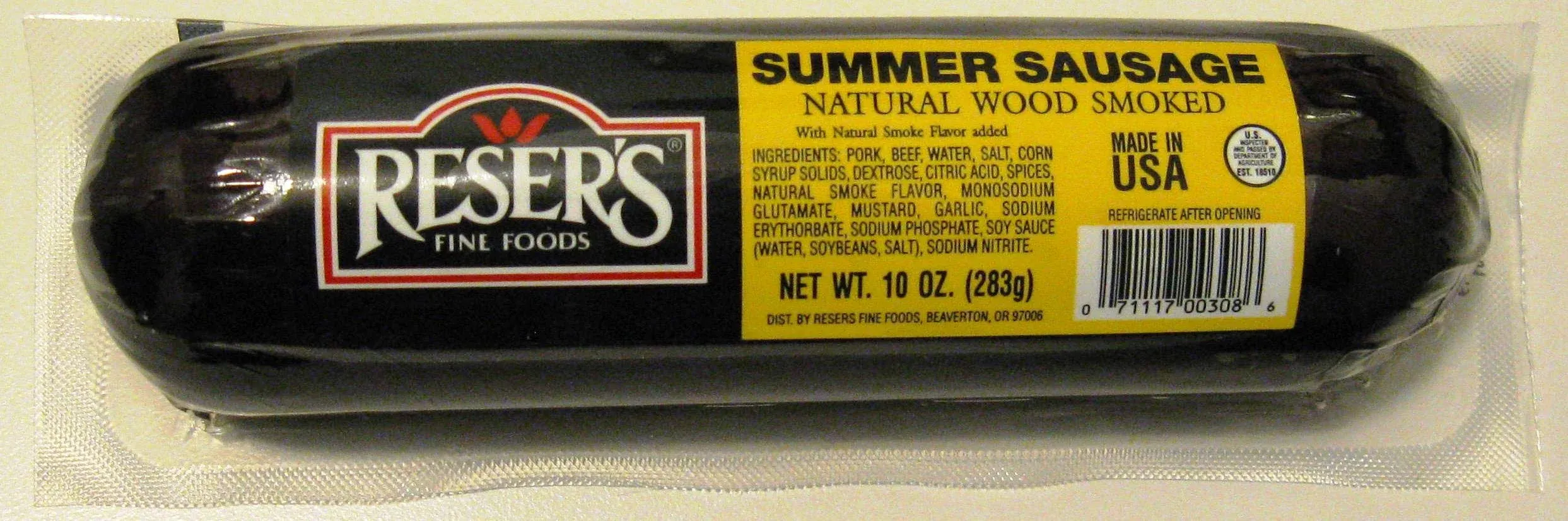 Reser's Summer Sausage, 10 oz.