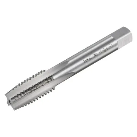 Uxcell 5/8 -11 UNC 2B 4 Straight Flutes Machine Thread Tap M42 High Speed Steel